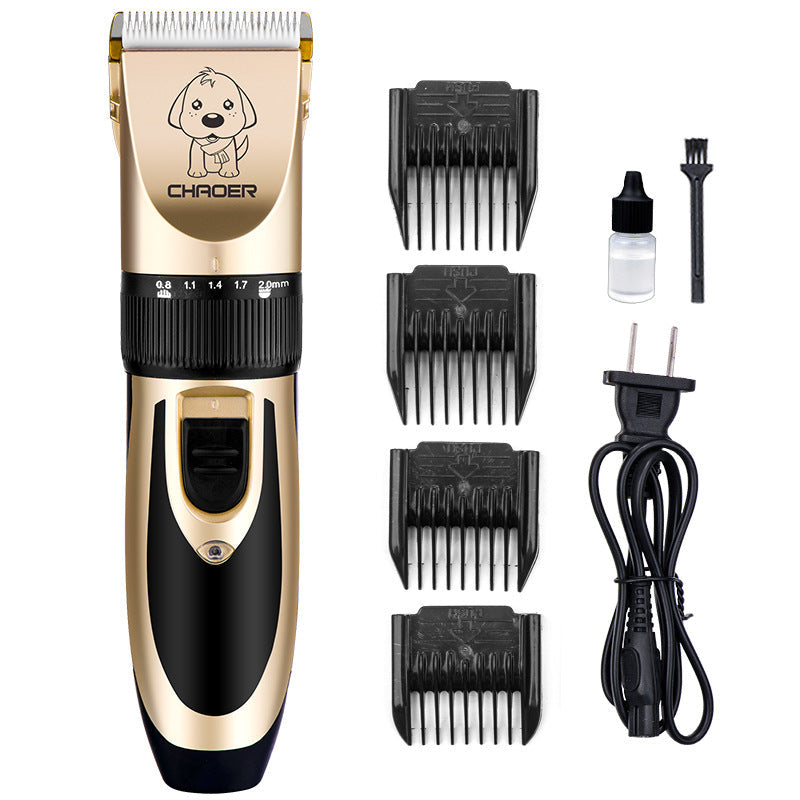 Professional Electric Pet Hair Trimmer with Nail Clipper for Dogs and Cats