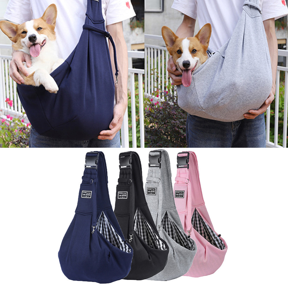 Portable Pet Carrier Bag Shoulder Sling for Cats and Dogs