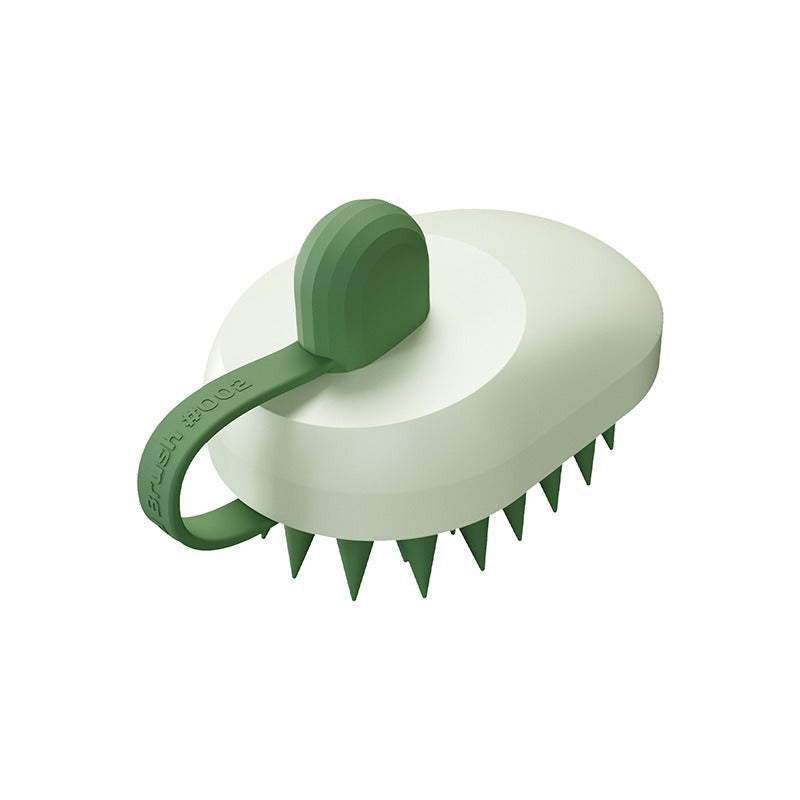 Soft Gel Pet Shampoo Brush Bath Massager for Dogs and Cats