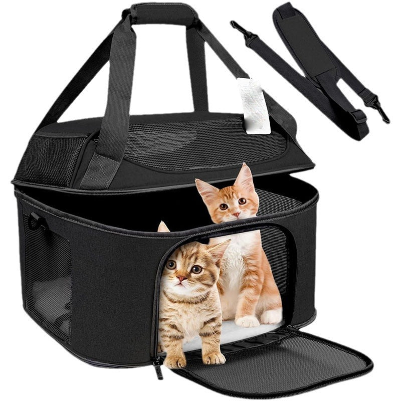 Breathable Pet Backpack Carrier for Small Dogs and Cats