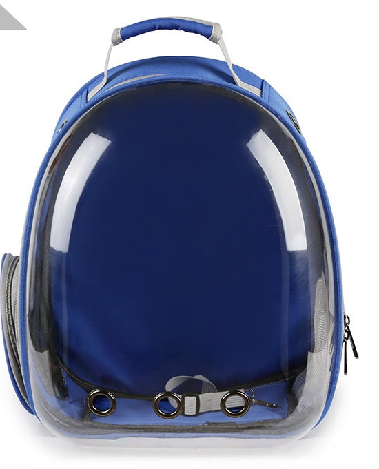 Portable Bubble Backpack Pet Carrier 360 Degree View for Cats and Small Dogs