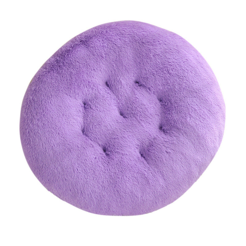 Extra-Large Round Plush Dog Mat – Soft Pet Bed in 25+ Colors (Up to 47 in)