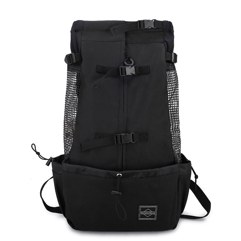 Double Shoulder Portable Dog Carrier Backpack for Travel