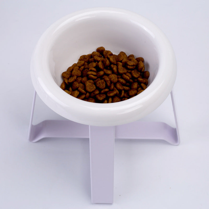 Creative Antislip 2-in-1 Pet Food and Water Bowl with Stand