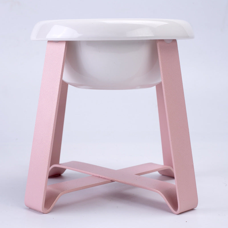 Creative Antislip 2-in-1 Pet Food and Water Bowl with Stand