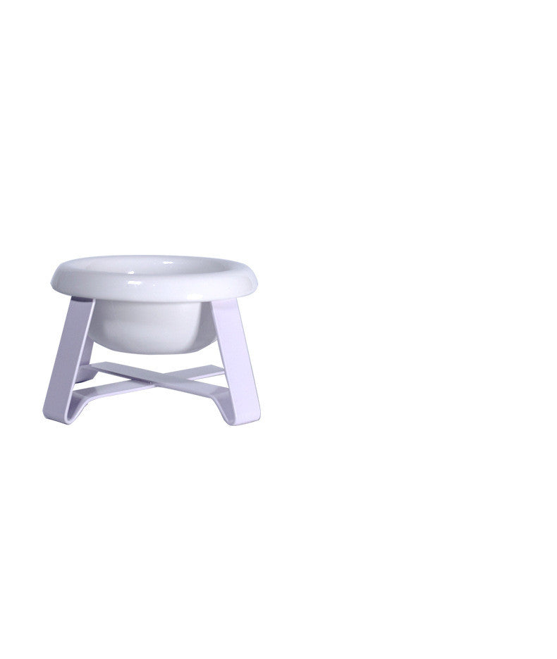 Creative Antislip 2-in-1 Pet Food and Water Bowl with Stand