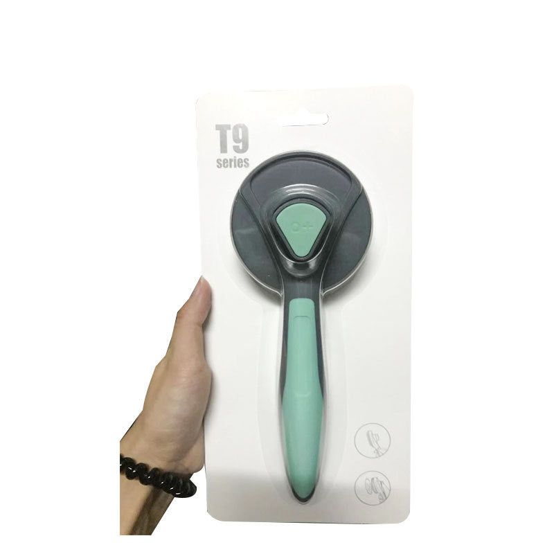 Self-Cleaning Slicker Grooming Brush for Cats and Small Dogs