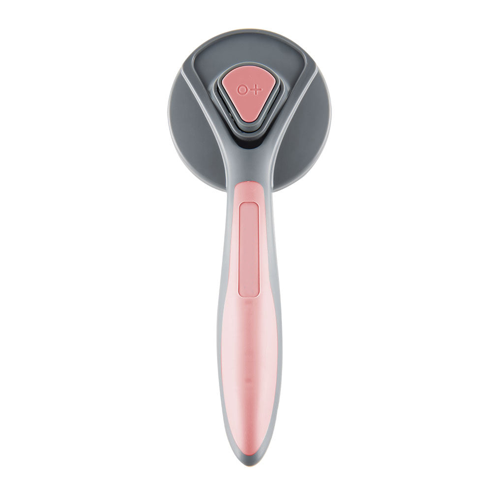 Self-Cleaning Slicker Grooming Brush for Cats and Small Dogs