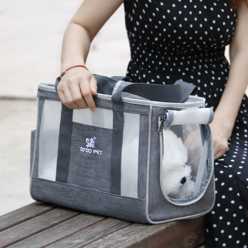 Breathable Pet Carrier Backpack Large Capacity for Cats and Dogs