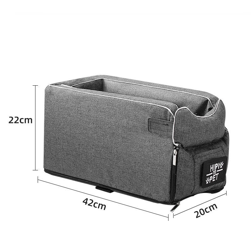 Car Safety Pet Bed and Travel Seat for Cats and Dogs