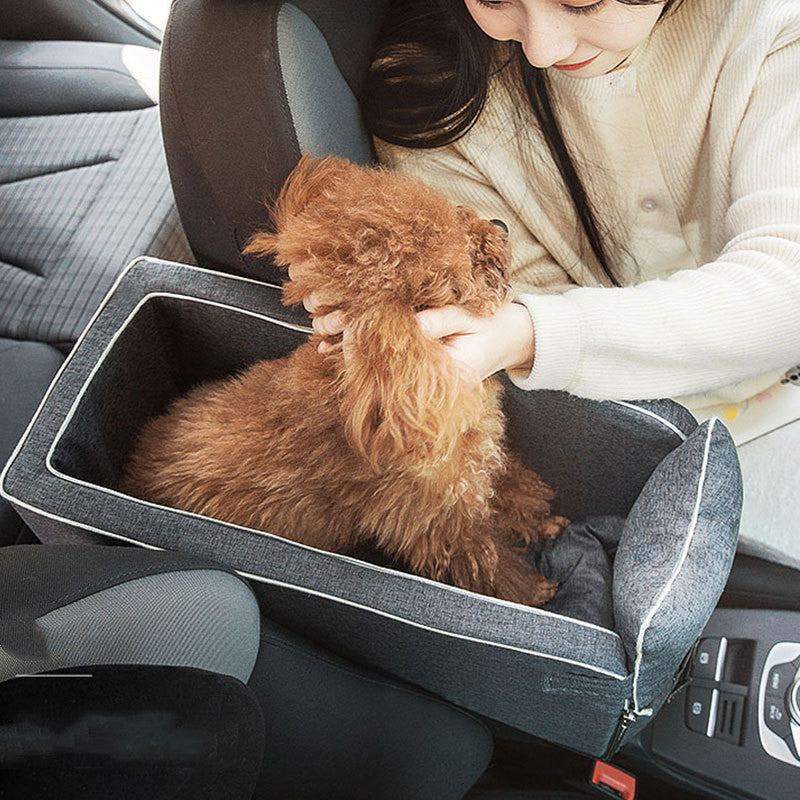 Car Safety Pet Bed and Travel Seat for Cats and Dogs
