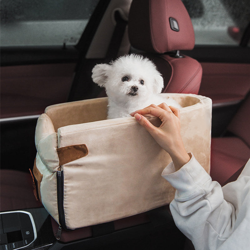 Car Safety Pet Bed and Travel Seat for Cats and Dogs