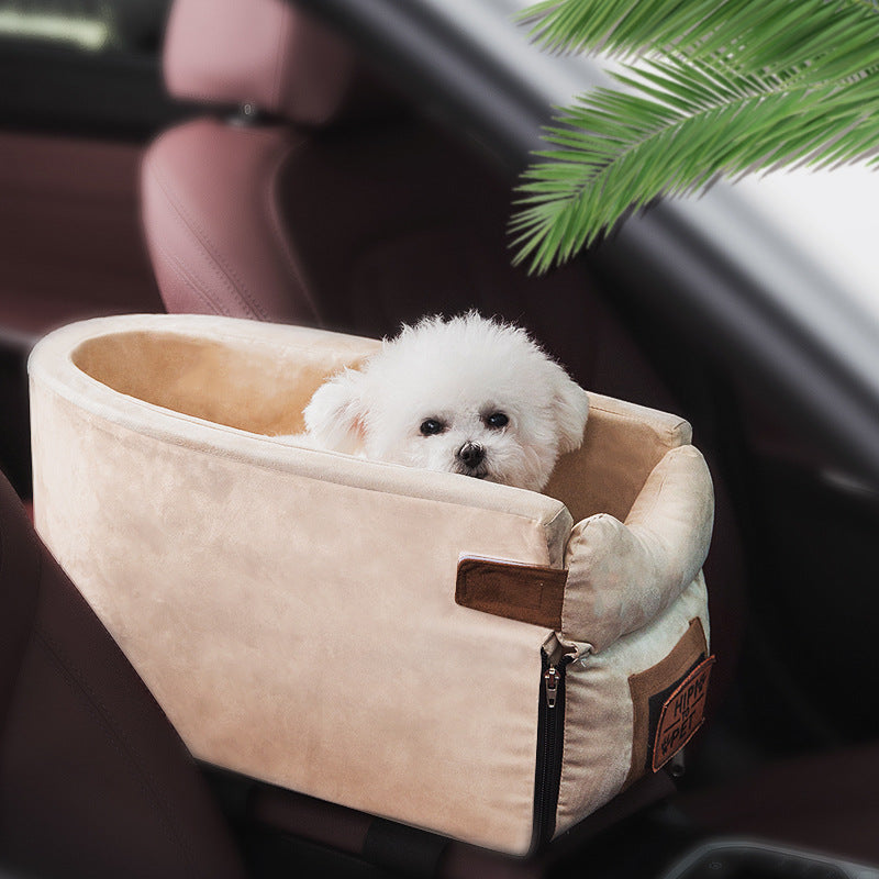 Car Safety Pet Bed and Travel Seat for Cats and Dogs