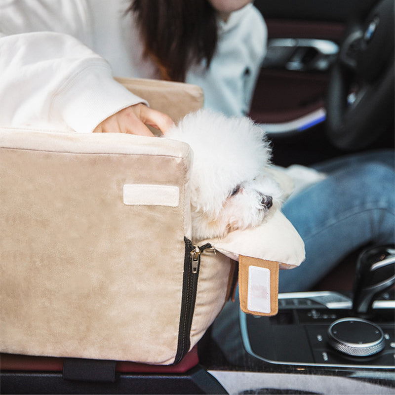 Car Safety Pet Bed and Travel Seat for Cats and Dogs