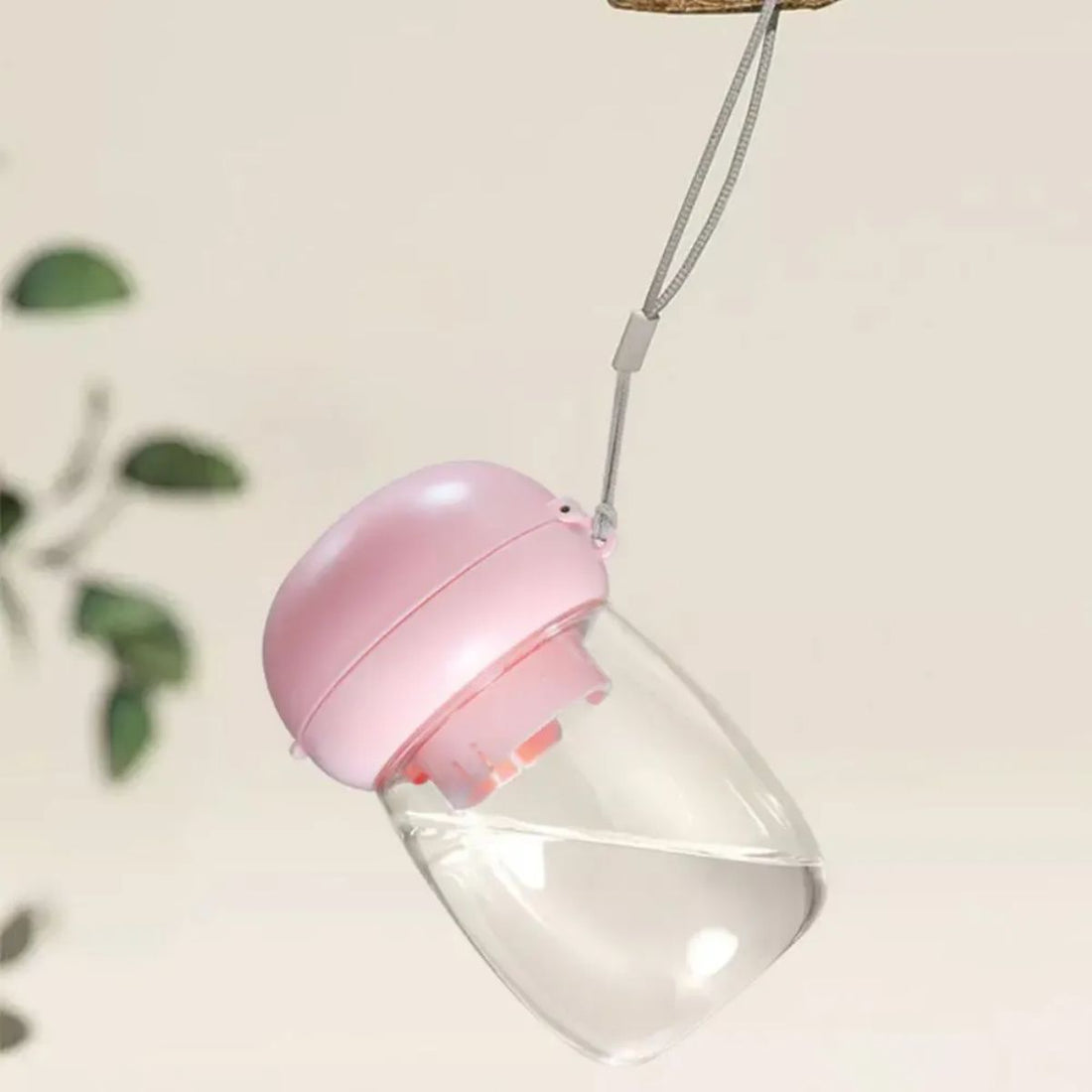 Portable Pet Water Bottle with Lanyard for Cats and Dogs