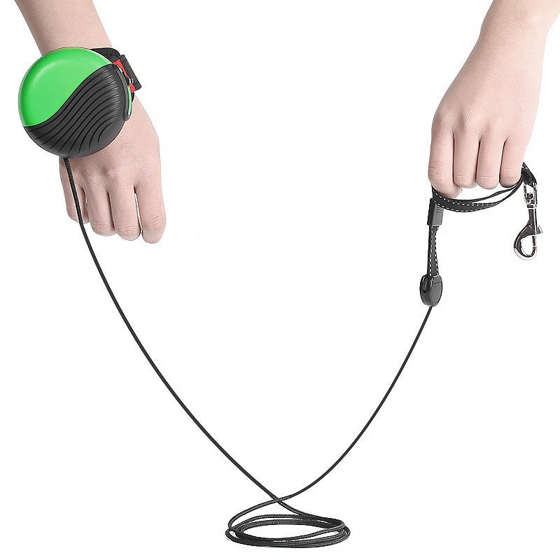 Wrist-Strap Dog Leash – 10 ft Hands-Free Walking Rope for Cats & Dogs