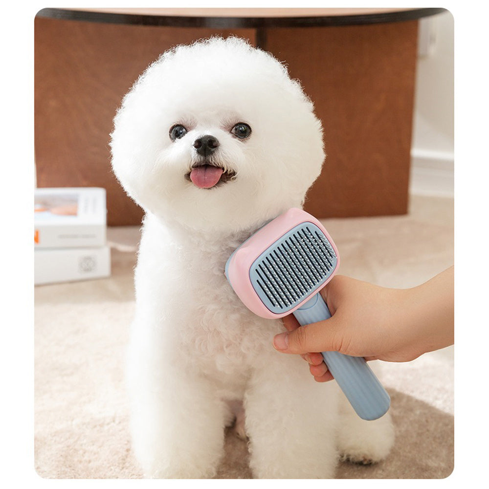 Deshedding Pet Grooming Brush Dematting Comb for Dogs and Cats