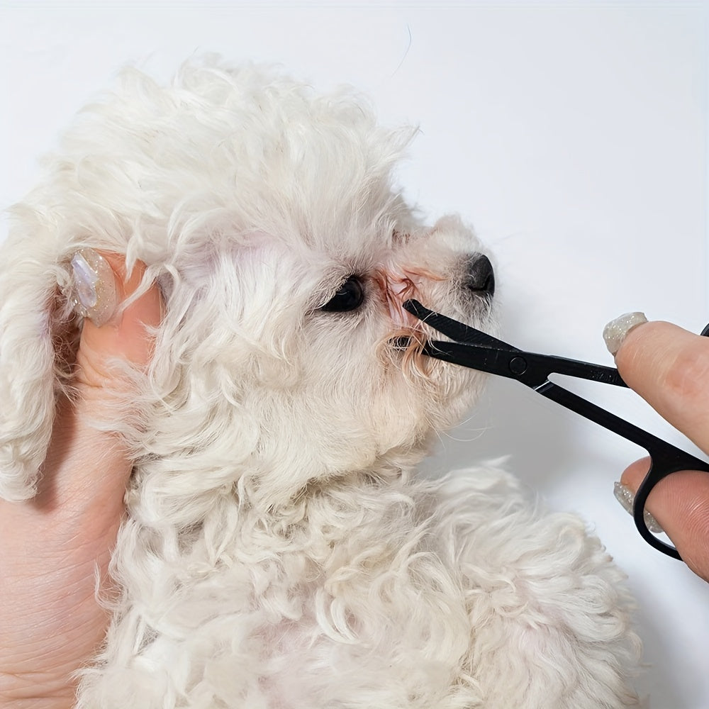 Soft Eye Grooming Brush Tear Stain Remover with Comb for Pets