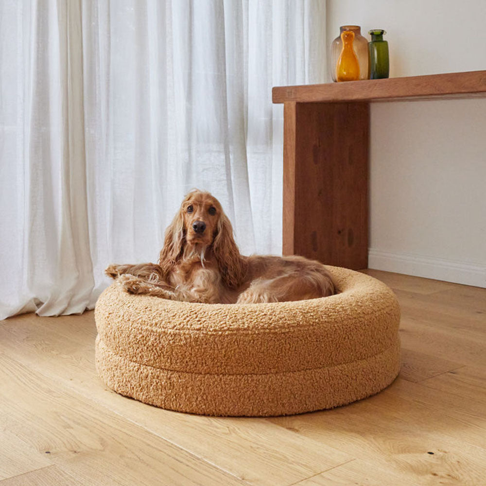 Solid Color Leisure Cat Nest – Soft Round Lambswool Bed (3 Sizes, 5 Colors)