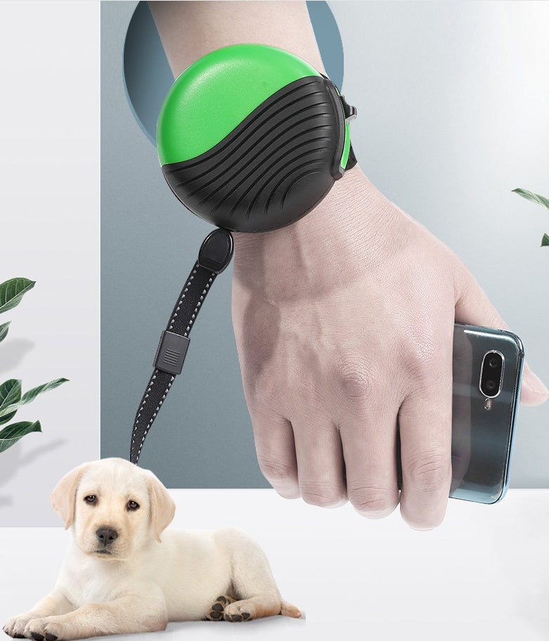 Wrist-Strap Dog Leash – 10 ft Hands-Free Walking Rope for Cats & Dogs