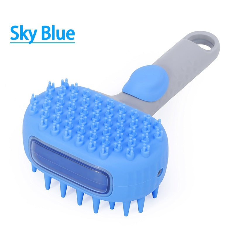 Pet Shower Brush Dog Bath Float Hair Cleaning