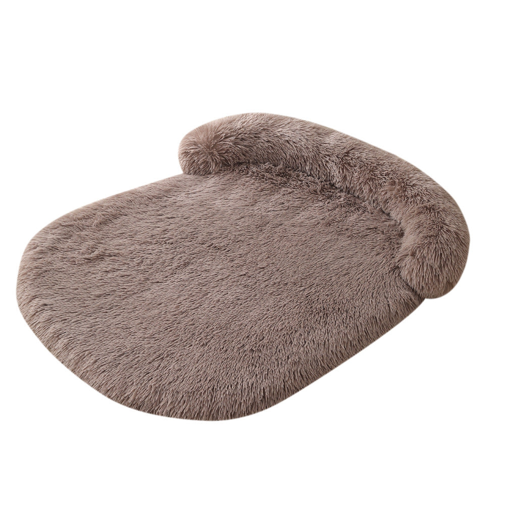 Oversized Plush Pet Cushion Bed – Warm Dog & Cat Mat in 14 Colors (XS–XXL)