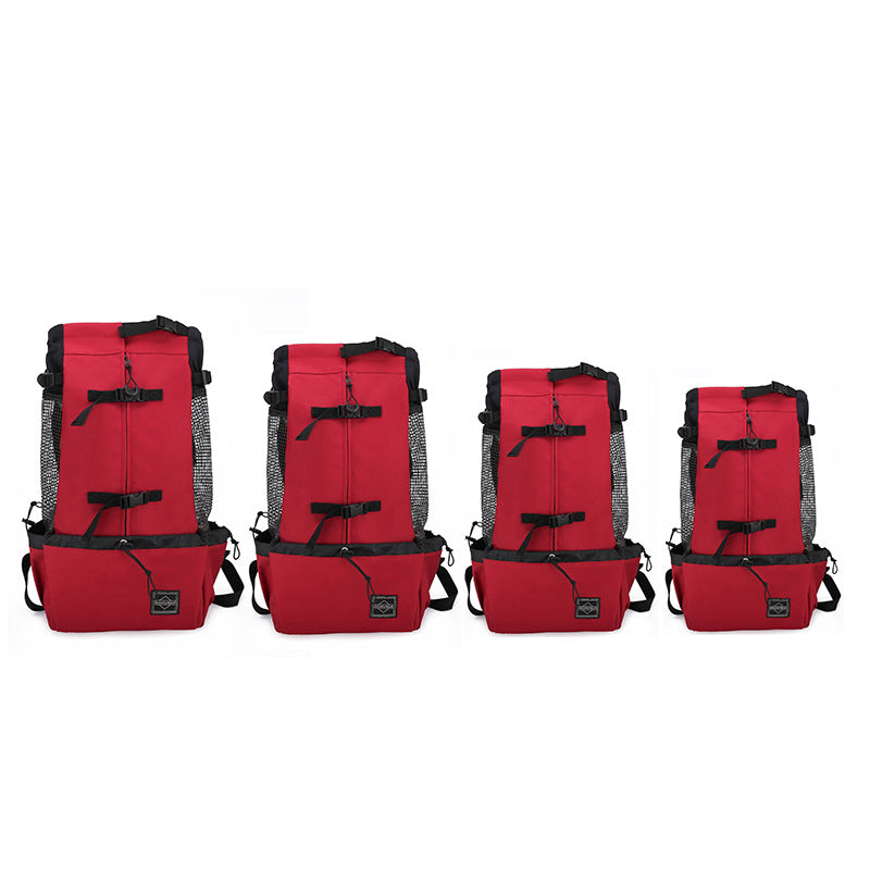Double Shoulder Portable Dog Carrier Backpack for Travel