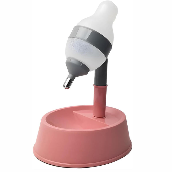 Standing Pet Water Dispenser Adjustable Height Bowl for Cats and Dogs
