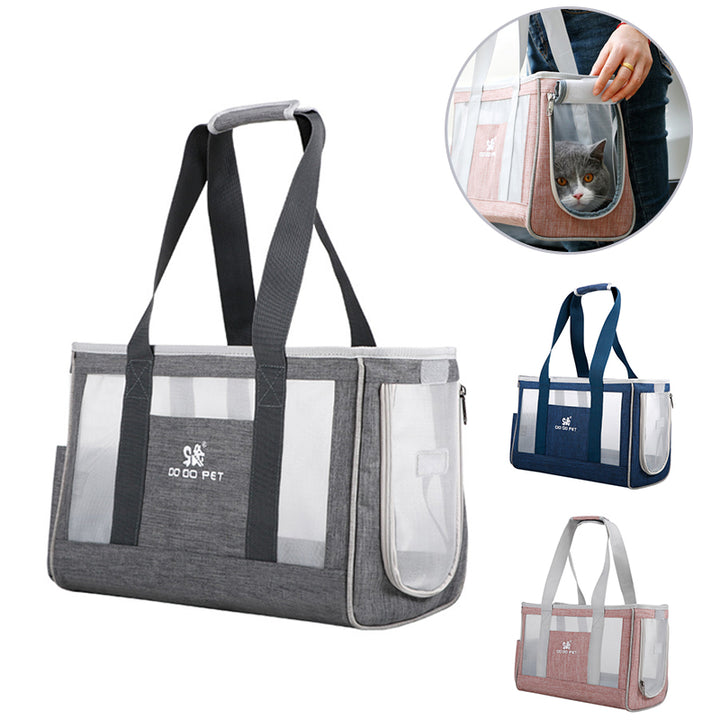 Breathable Pet Carrier Backpack Large Capacity for Cats and Dogs