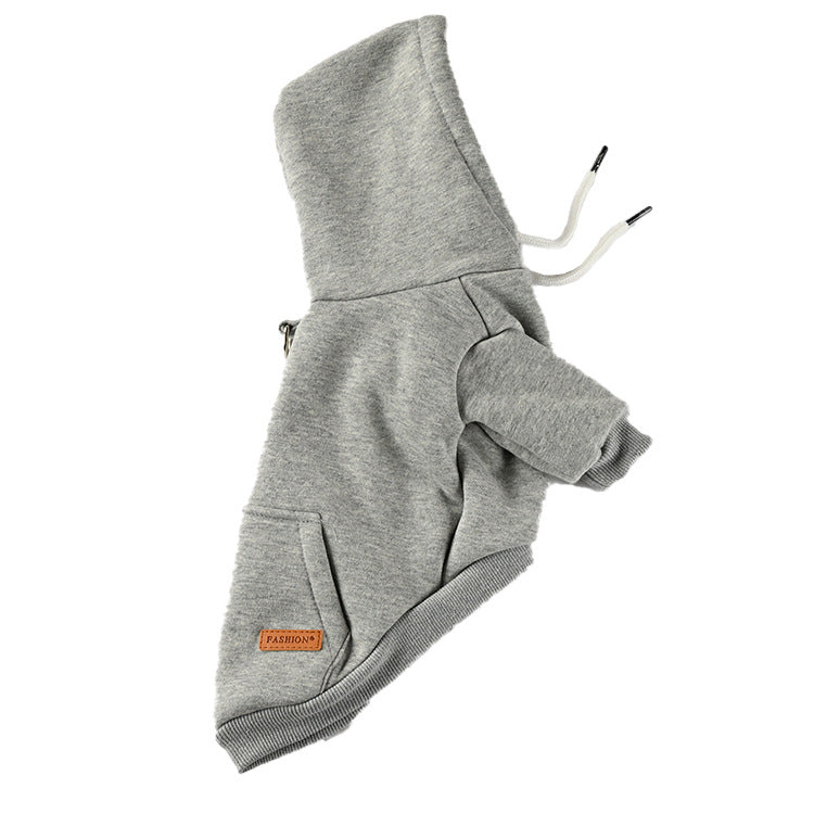 Hooded Dog Sweater – Casual Cotton Pullover in 4 Colors (S–XL)