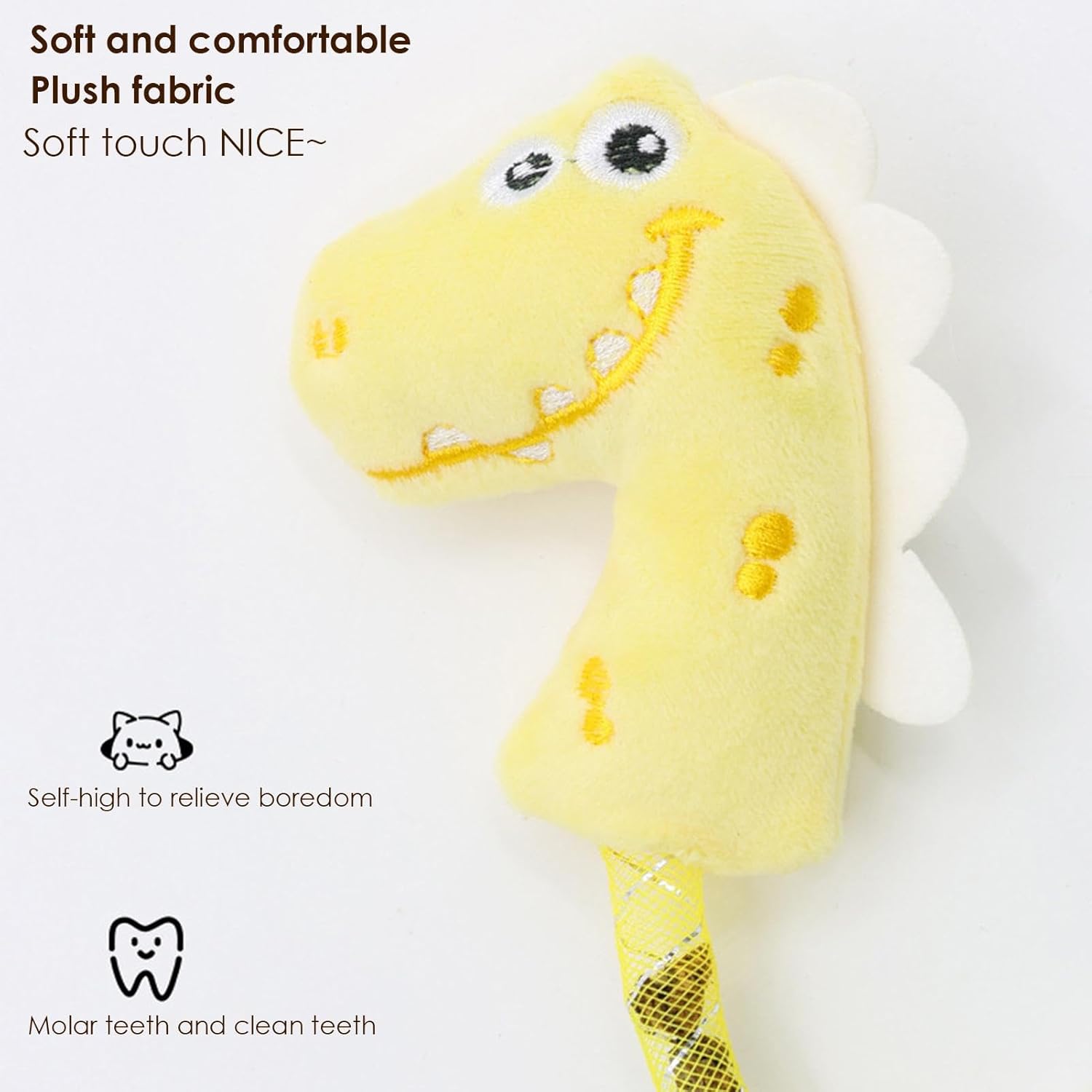 Interactive Cat Chew and Kicker Toy with Catnip Rope for Teeth Cleaning