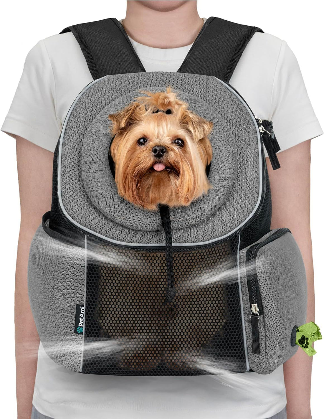 Portable Breathable Dog Carrier Backpack for Travel and Outdoors