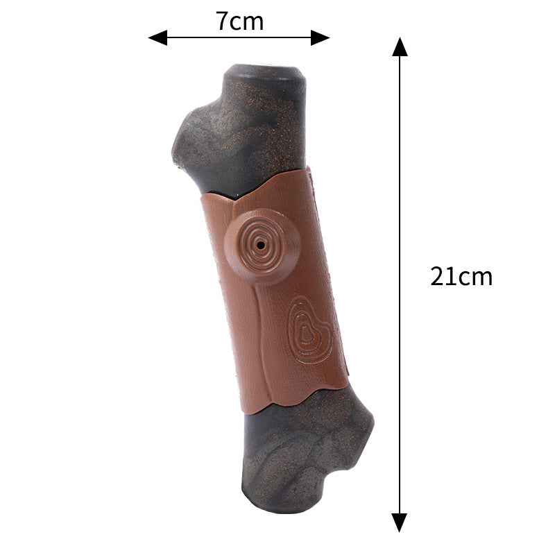 Durable Bacon Flavor Dog Chew Toy for Large Aggressive Dogs