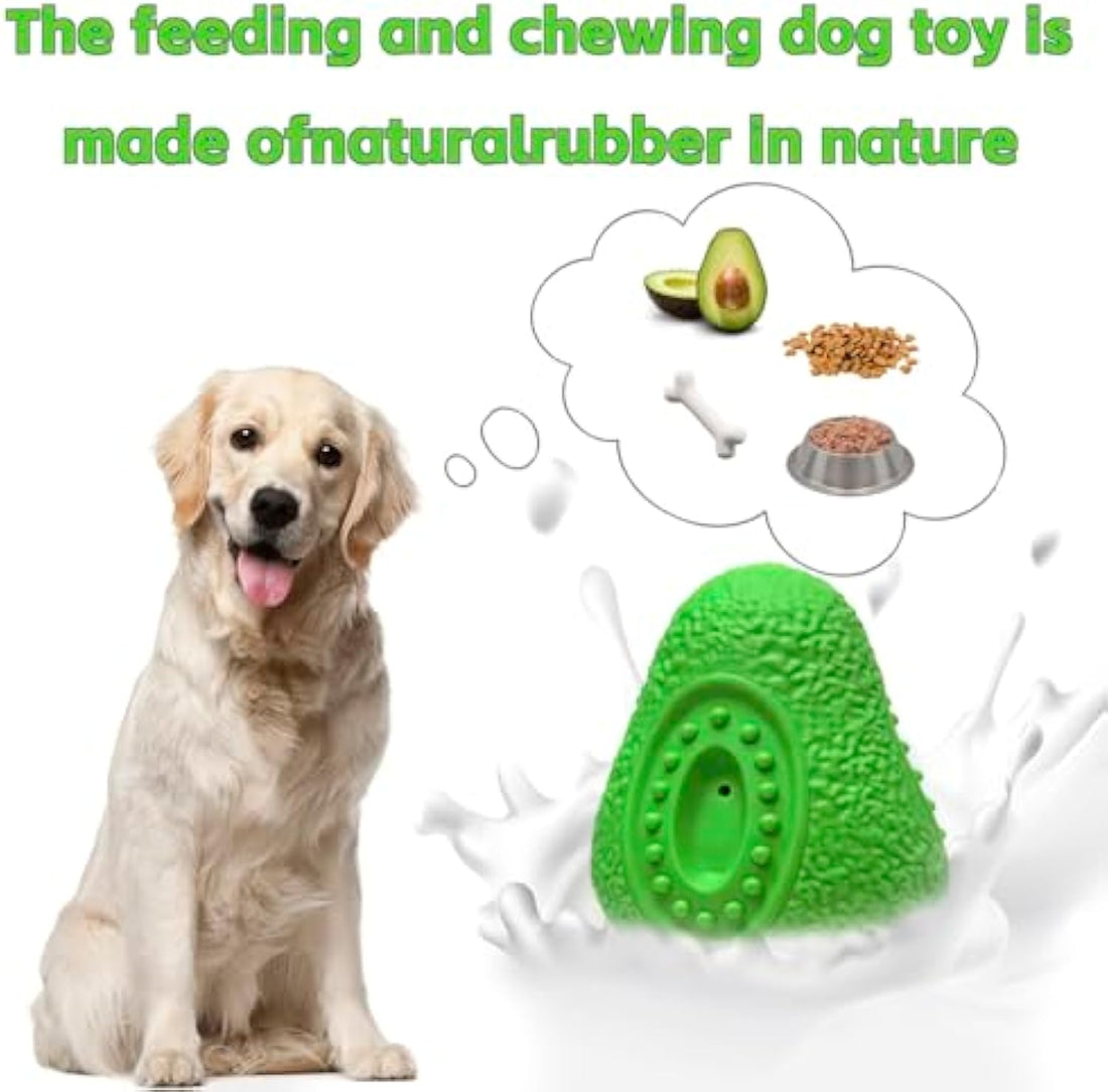 Indestructible Rubber Dog Chew Toy Heavy Duty for All Breeds