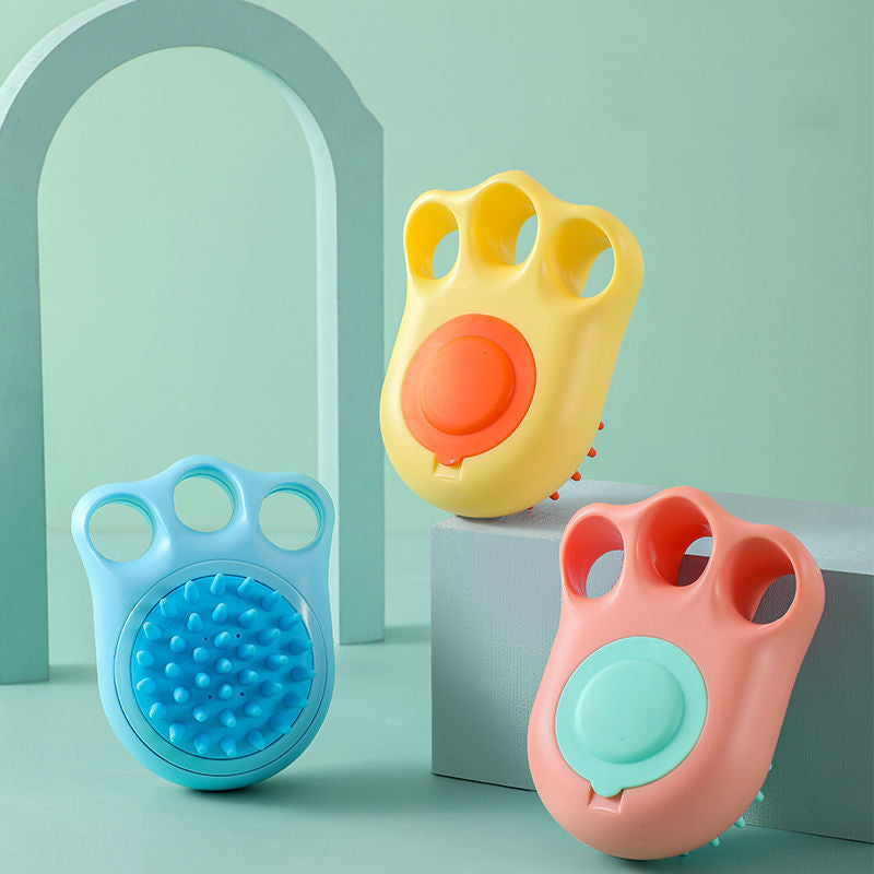 Cat and Dog Bath Brush Massage Comb Pet Grooming Tool