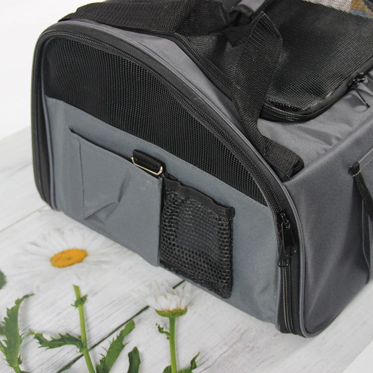 Folding Pet Car Seat Carrier Hammock for Small Dogs and Cats