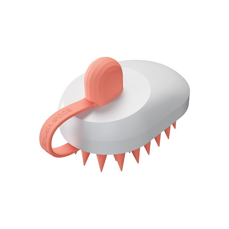 Soft Gel Pet Shampoo Brush Bath Massager for Dogs and Cats