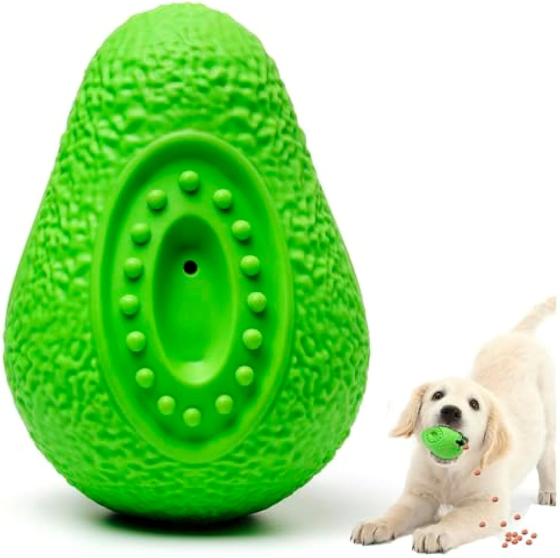 Indestructible Rubber Dog Chew Toy Heavy Duty for All Breeds