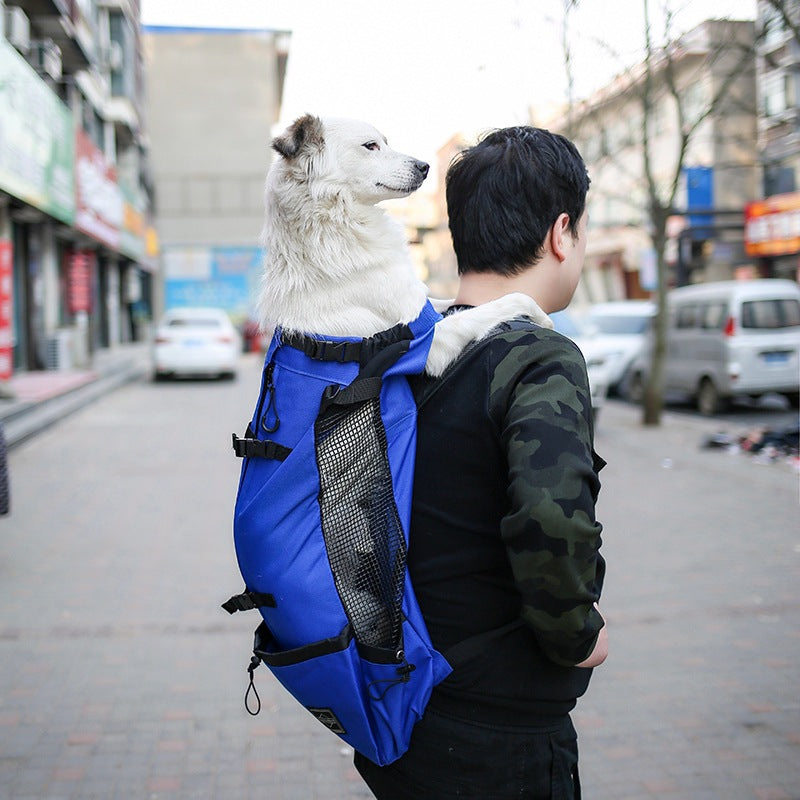 Double Shoulder Portable Dog Carrier Backpack for Travel
