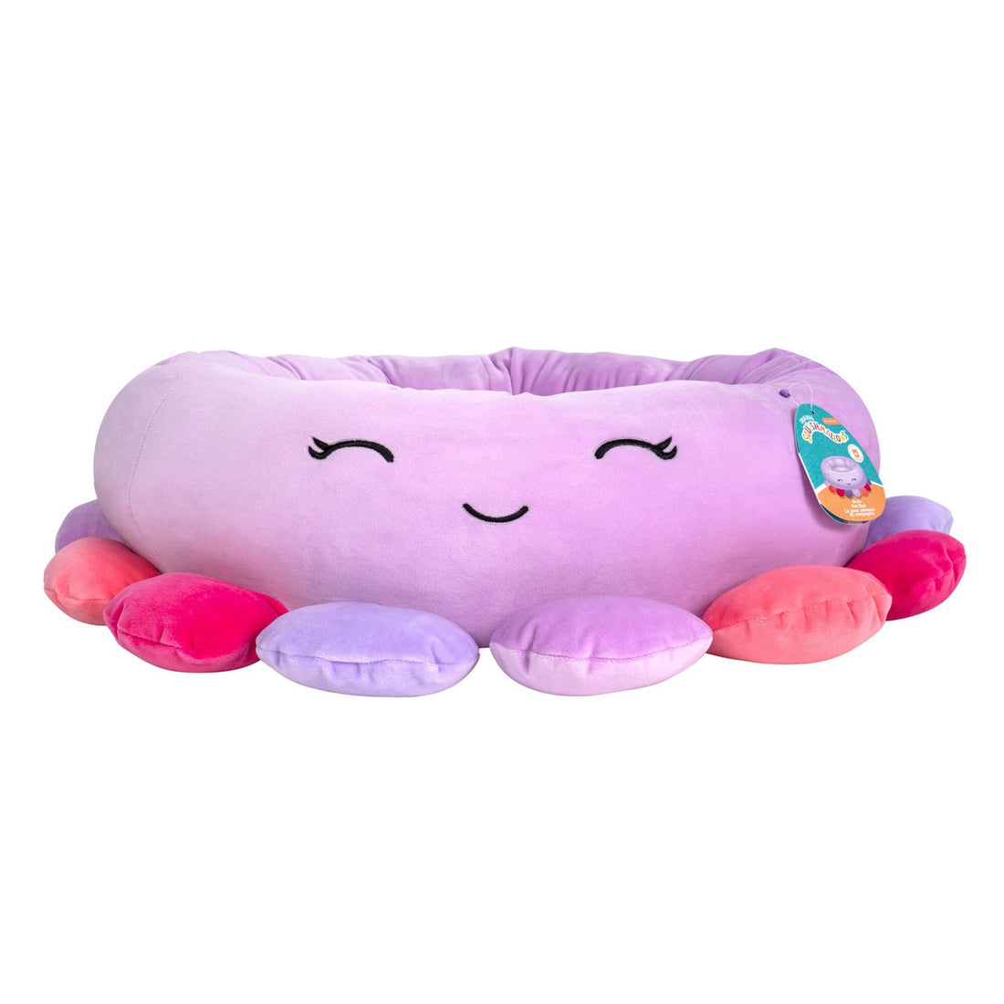 Novelty Animal & Fruit Print Dog Bed – Super Soft Plush Cushion (26 in)