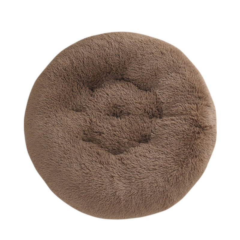 Extra-Large Round Plush Dog Mat – Soft Pet Bed in 25+ Colors (Up to 47 in)