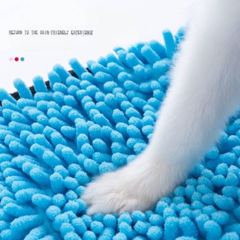 Quick Dry Soft Pet Bath Towel Absorbent for Dogs and Cats