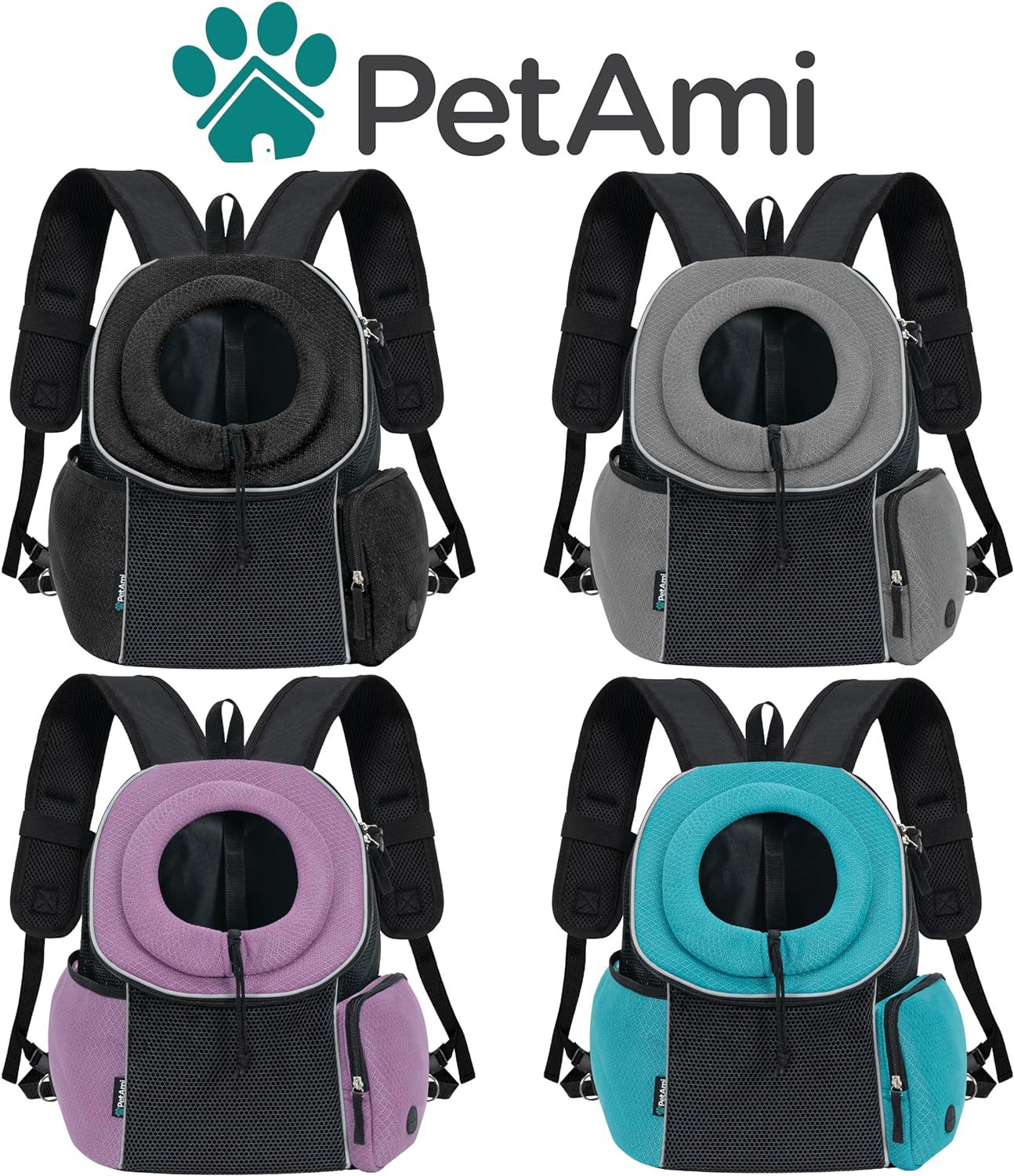 Portable Breathable Dog Carrier Backpack for Travel and Outdoors