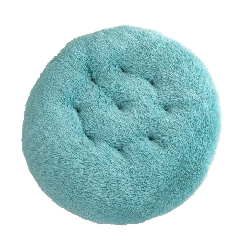 Extra-Large Round Plush Dog Mat – Soft Pet Bed in 25+ Colors (Up to 47 in)
