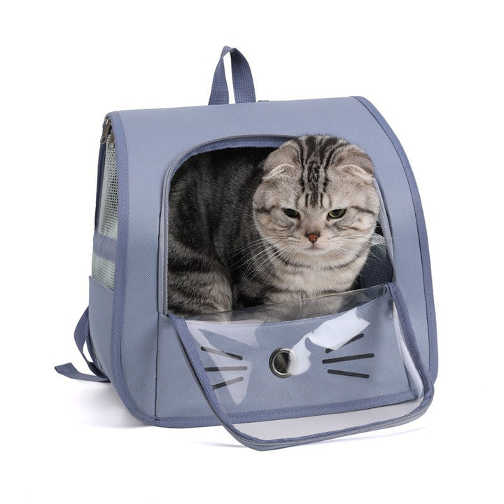 Breathable Pet Carrier Backpack for Cats and Small Dogs