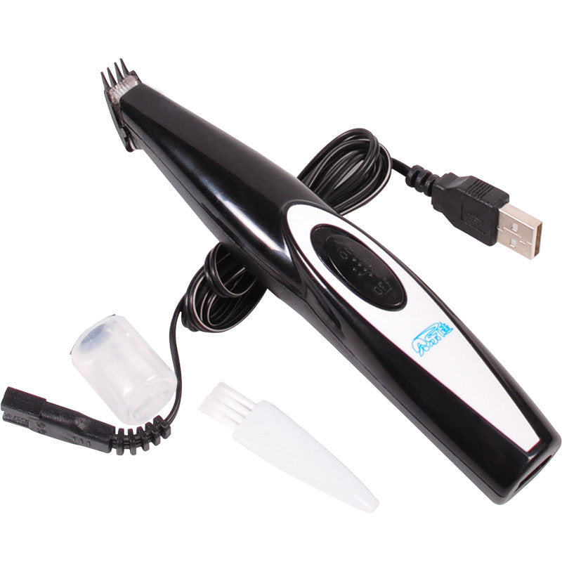USB Rechargeable Pet Nail and Hair Trimmer Grinder for Dogs and Cats