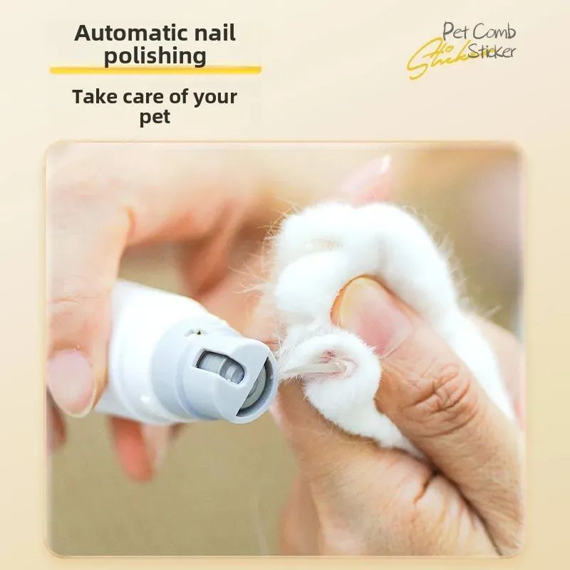 Rechargeable Two-in-One Pet Nail and Grooming Trimmer