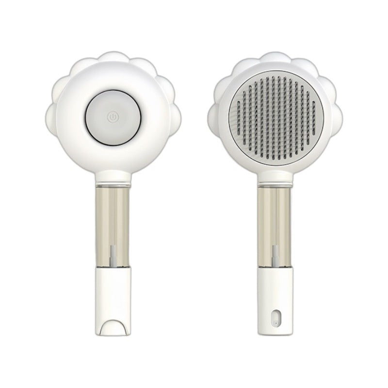 2-in-1 Self-Cleaning Dog Grooming Brush and Hair Remover Comb