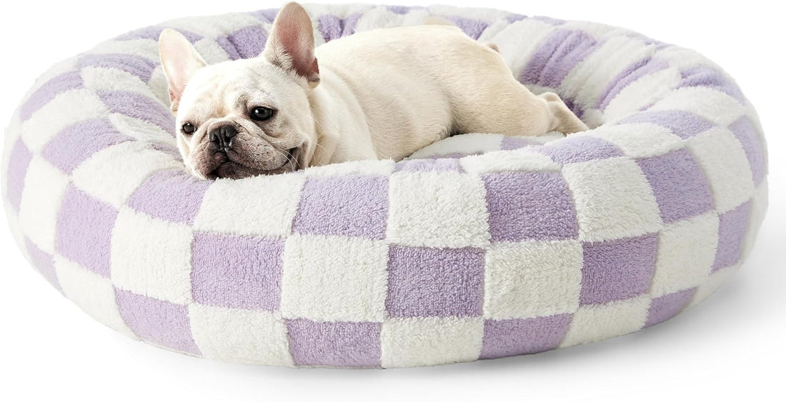 Plaid Four-Season Pet Bed – Removable Washable Nest for Dogs (4 Sizes)