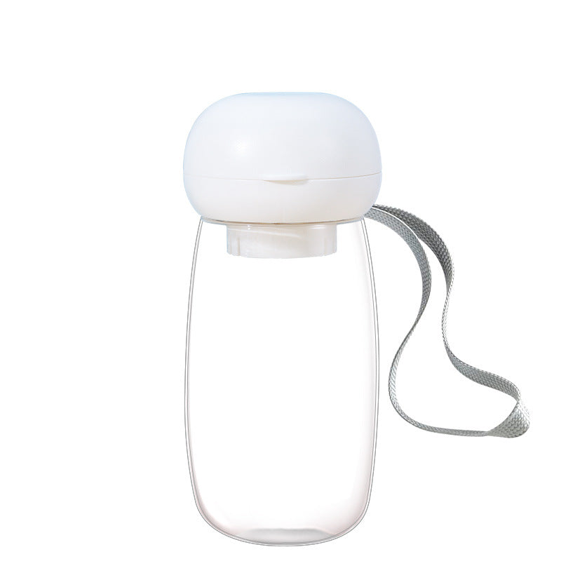 Portable Pet Water Bottle with Lanyard for Cats and Dogs